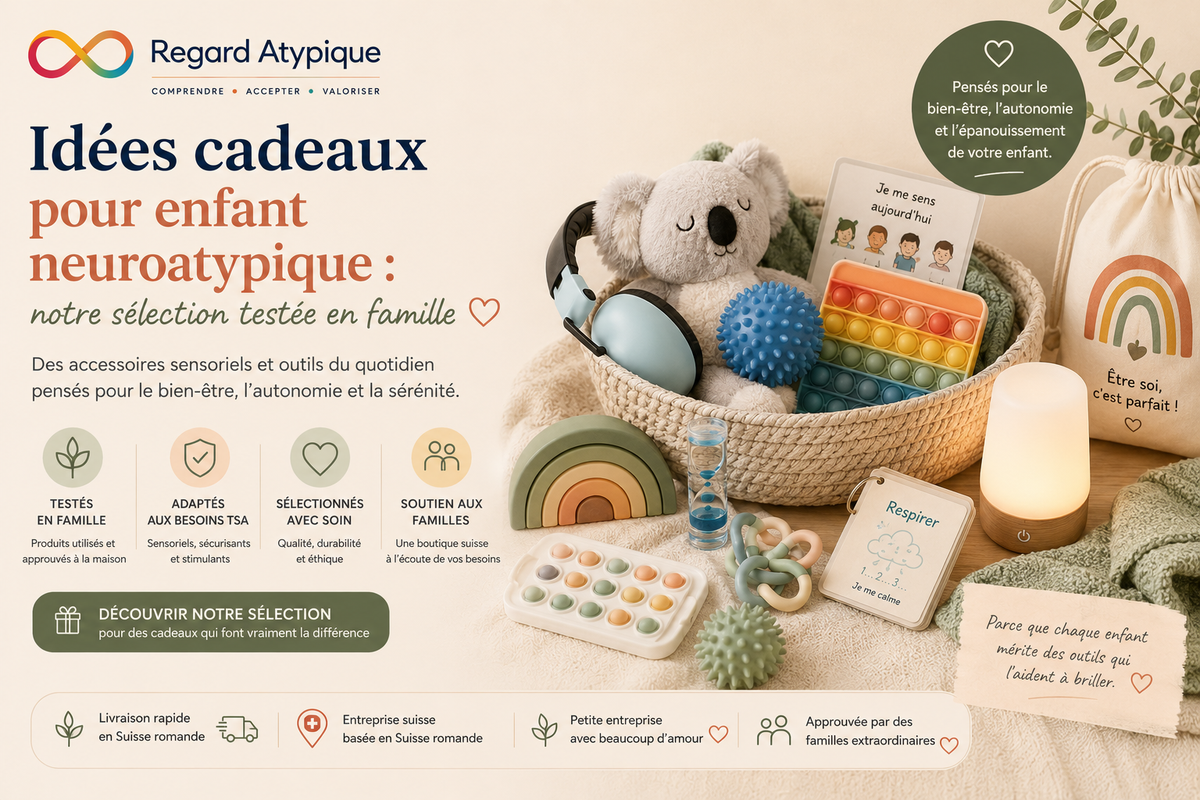 Idées cadeaux pour enfant neuroatypique : notre sélection testée en famille