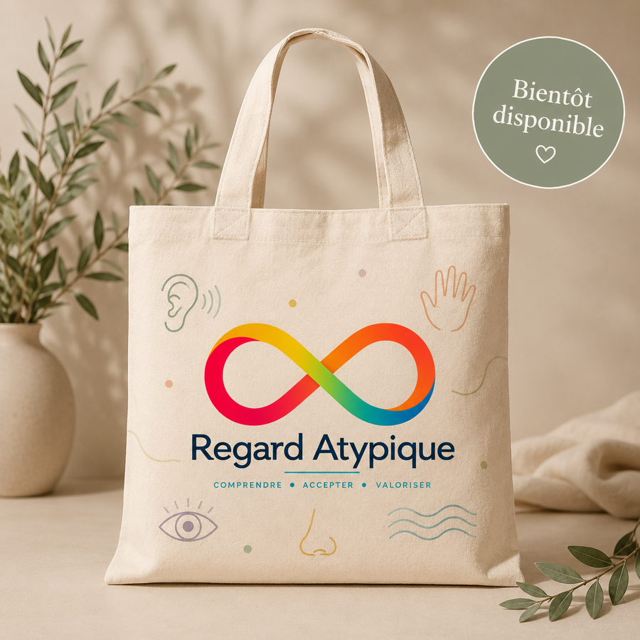 Tote bag logo — Regard Atypique