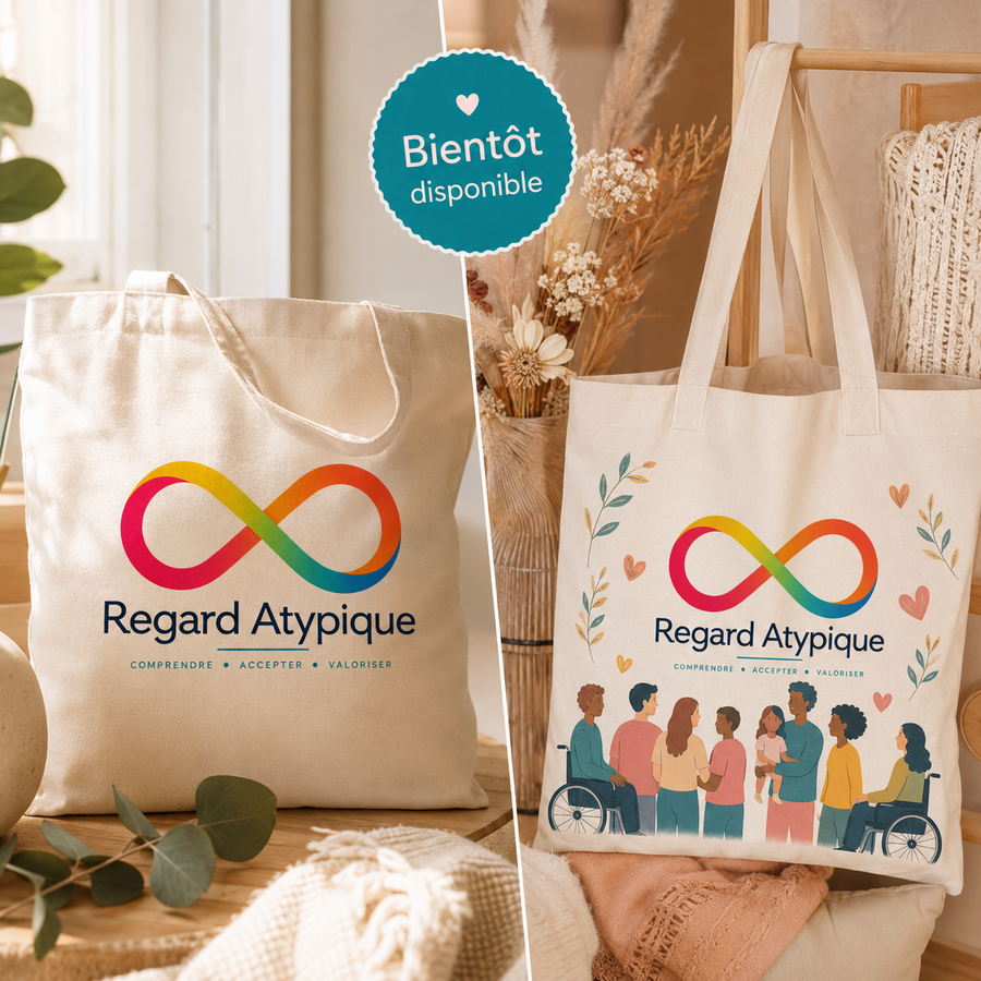 Tote bag communauté inclusive — Regard Atypique