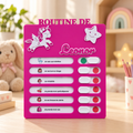 Tableau de Routine Interactif 3D Personnalisé (Pack 4 Routines Offertes !)