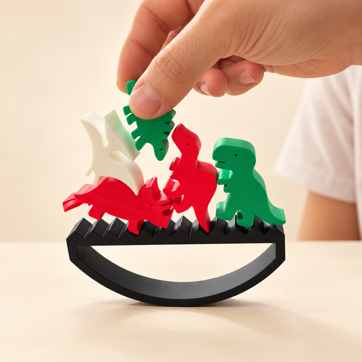Jeu d'Équilibre Dinosaures – Motricité Fine & Concentration