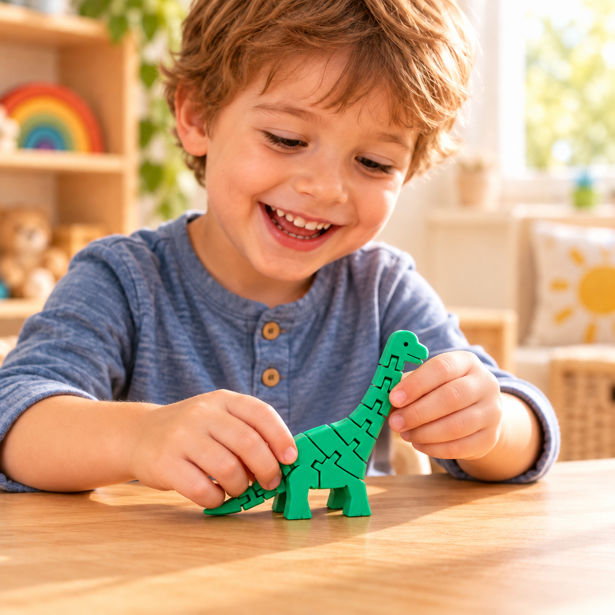 Dinosaures Articulés "Fidget" – Édition Regard Atypique