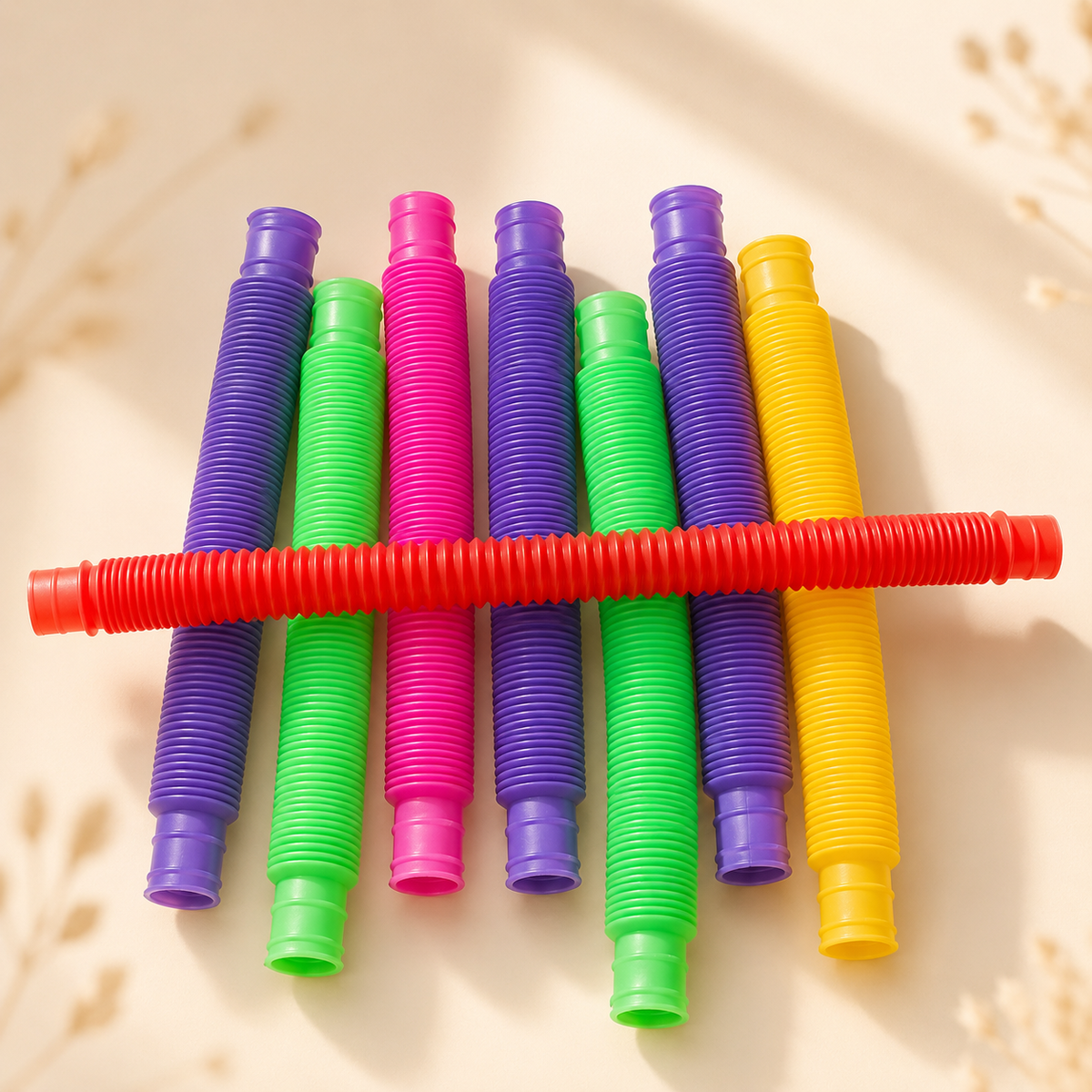 Grand Tubes Sensoriels Extensibles "Pop Tubes" – Sons, Mouvements & Motricité